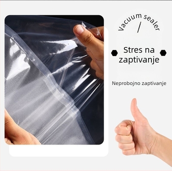 Vakuumska mašina za zatvaranje paketa – suhe i mokre namirnice, integrirana UV sterilizacija, 100-240V, 120W, kapacitet 1500-2000 ml