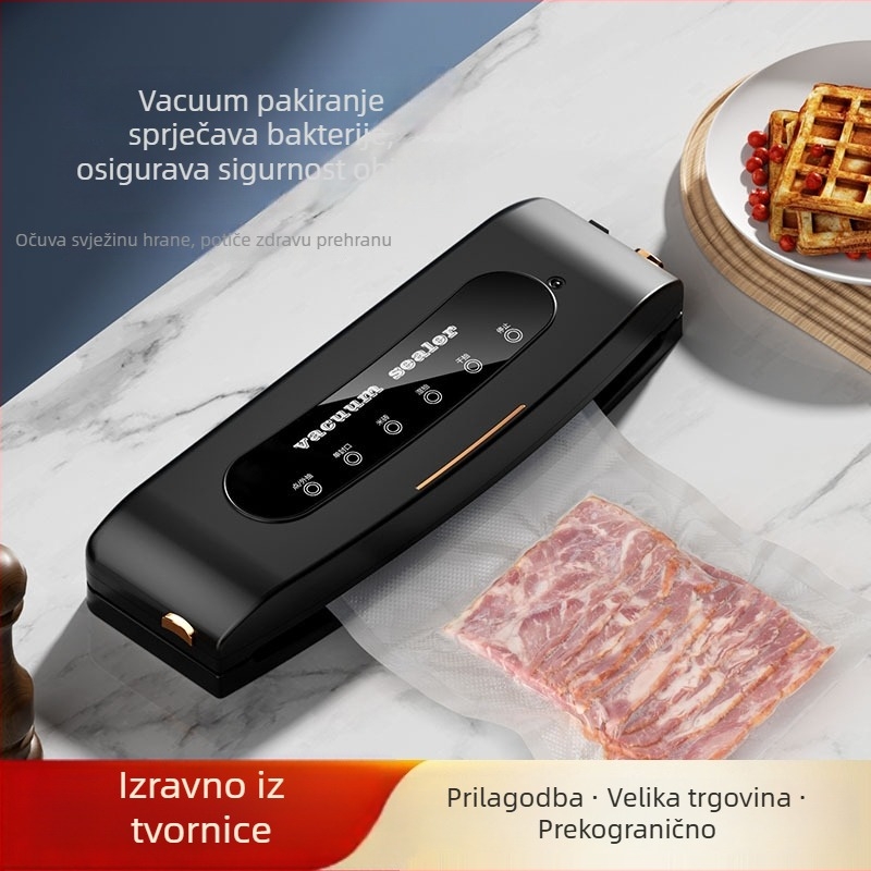 Vacuum zatvarač za hranu HY-ZKJ002, 110W, 100-220V, ABS kućište, vakuumiranje i zatvaranje