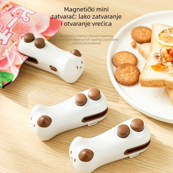 Taketani klip za zatvaranje – ručni zatvarač za hranu, stil životinjski jacquard, izlazak 2025