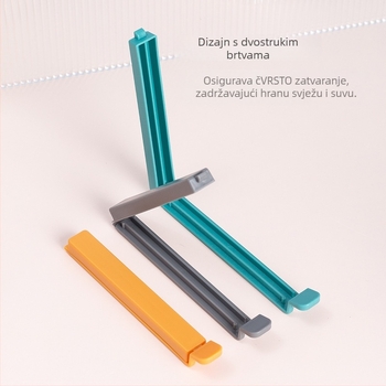 Magnetski klips za zatvaranje vrećica s hranom | otporan na vlagu | set od 5 komada, tisk logotipa, mogućnost prilagodbe