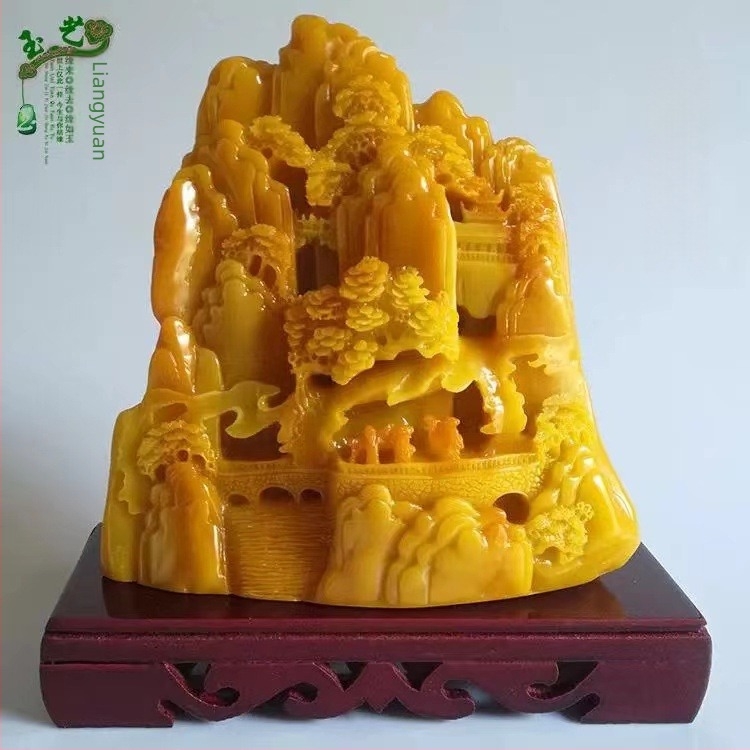 Skulpturalna dekoracija – jade, Jade King, Nacionalni stil