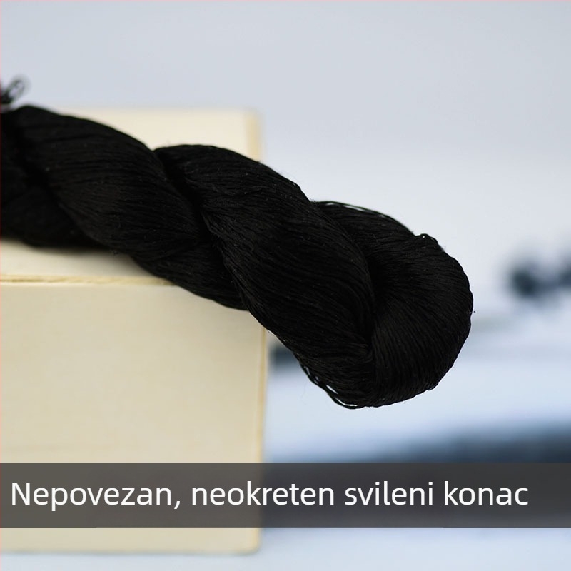 No. 88 baršunasta svila za izradu, nerotana, baršunasti završni sloj, za ručno šivanje. Značka: Famous Ancient Embroidery Art