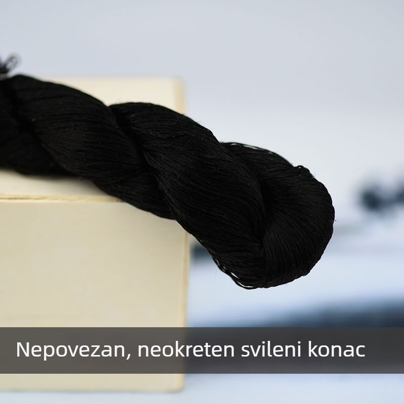 No. 88 baršunasta svila za izradu, nerotana, baršunasti završni sloj, za ručno šivanje. Značka: Famous Ancient Embroidery Art