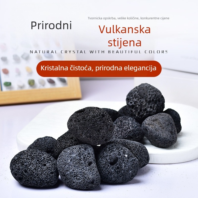 Kristalni difuzni kamen za akvarije i posude za biljke – novi kineski stil, masa 100 g