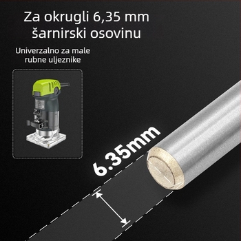 Imbot Glodalica za drvo, ravna oštrica s dvostrukim i trostrukim oštricama za kanale i završne radove