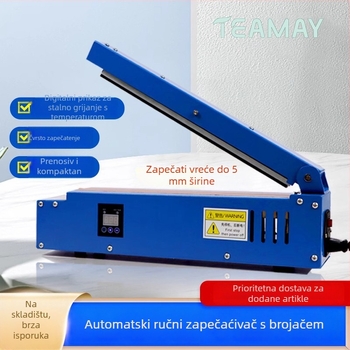 Ručni stroj za zatvaranje vrećica za čaj i aluminijske folije vrećice, za kućnu upotrebu