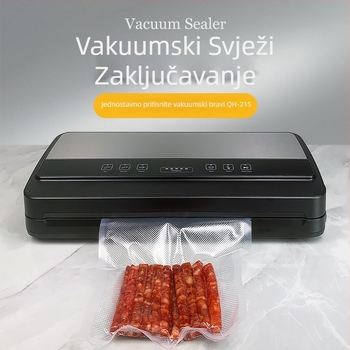 Mašina za vakuumsko pakiranje hrane, model Qh-215; 110W; 100-240V; ABS kućište; ispod 500 ml