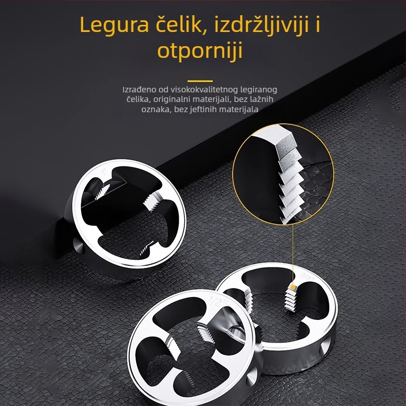 Mekla 6-dijelni set za navijanje PPR cijevi - plastični alat za navijanje cijevi
