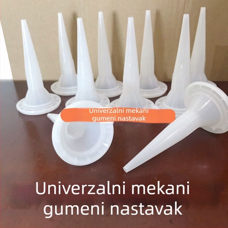 Mlaznica za pištolj za ljepilo - univerzalna, mekani gumeni vrh, bez oznake