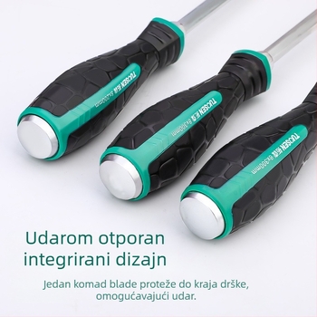 Topson odvijači s križnom i ravnom glavom, magnetski, od karbonskog čelika, s kapsuliranim držakom