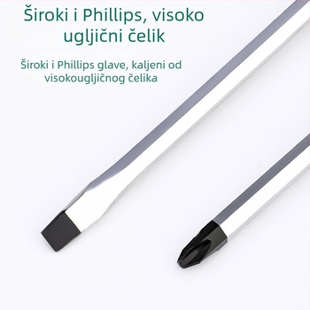 Topson odvijači s križnom i ravnom glavom, magnetski, od karbonskog čelika, s kapsuliranim držakom
