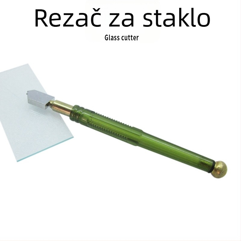 Glava rezača stakla od legure s kliznim kotačićem