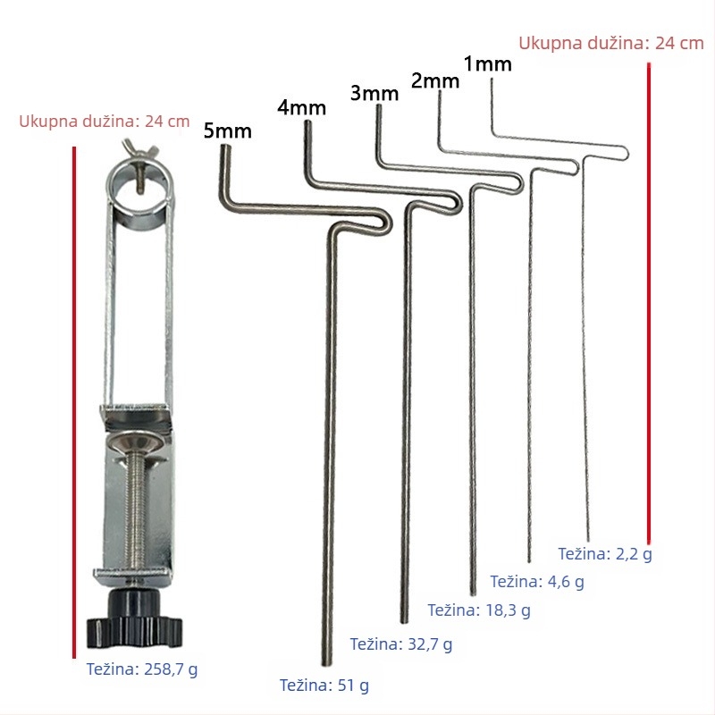 Ručni vodič za navijanje s 5-osi navijanjem za metalnu špulicu – DIY alat za navijanje žica za nakit