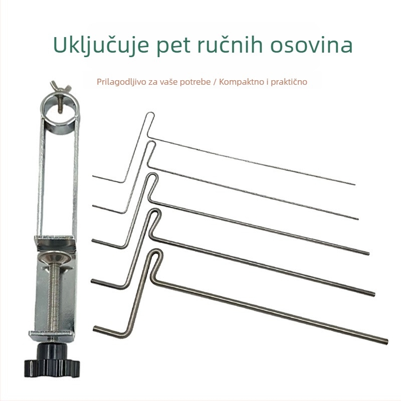 Ručni vodič za navijanje s 5-osi navijanjem za metalnu špulicu – DIY alat za navijanje žica za nakit