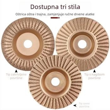 Disk za kutnu brusilicu – brušenje drveta, model Grinding disc, marka Thick