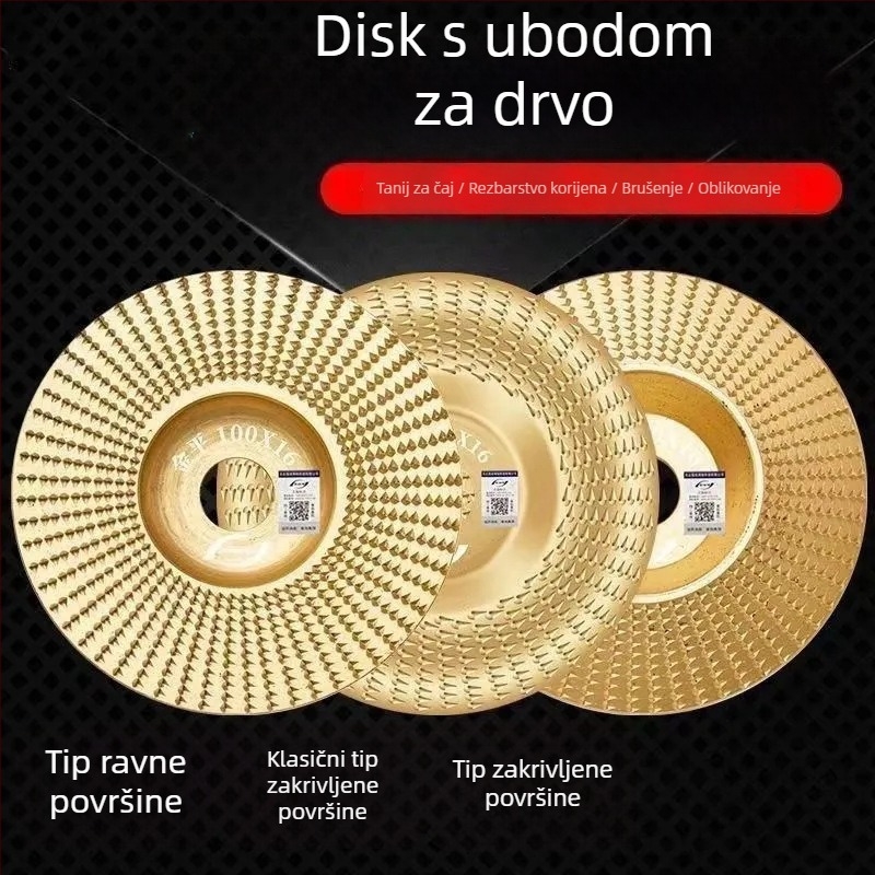 Disk za kutnu brusilicu – brušenje drveta, model Grinding disc, marka Thick