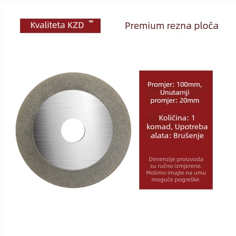 Dijamantni disk s elektroprevlakom za rezanje stakla i brušenje keramičkih pločica — Guest quality