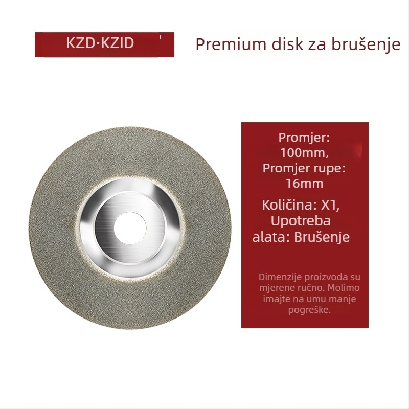 Dijamantni disk s elektroprevlakom za rezanje stakla i brušenje keramičkih pločica — Guest quality