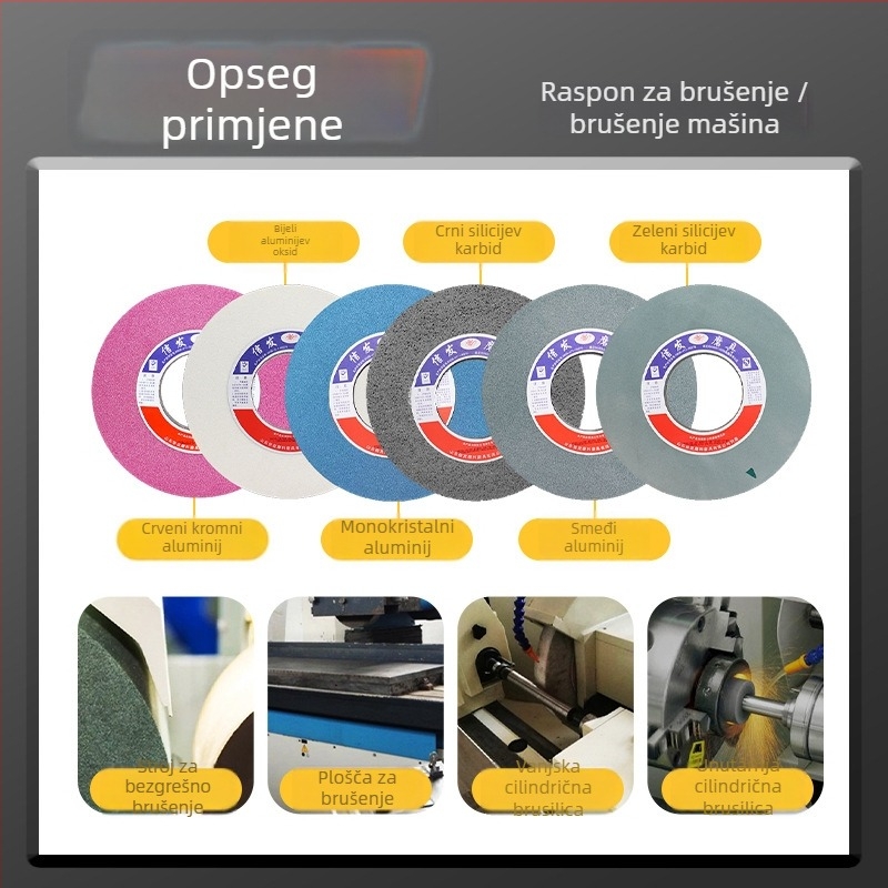 Sideno ručni alat za brusni kotač, alat za oblikovanje, dijamantna olovka i dijamantni popravljač brus