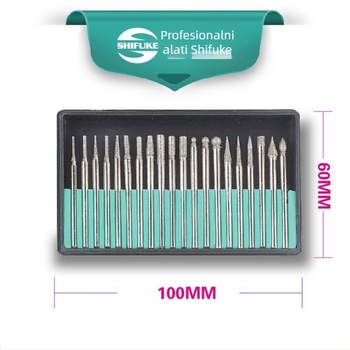 Dijamantna igla za brušenje za drvorezbarstvo | Brand: Shfk | Model SFK-grinding needle | Proces: elektroplatiranje