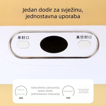 Kućni vakuumski zatvarač – automatski, 120W, 110/220V, model Sj-618, ABS kućište, kapacitet <500 ml