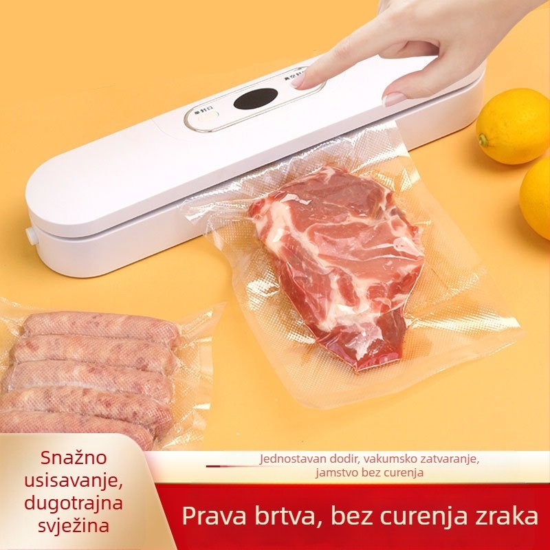 Kućni vakuumski zatvarač – automatski, 120W, 110/220V, model Sj-618, ABS kućište, kapacitet <500 ml