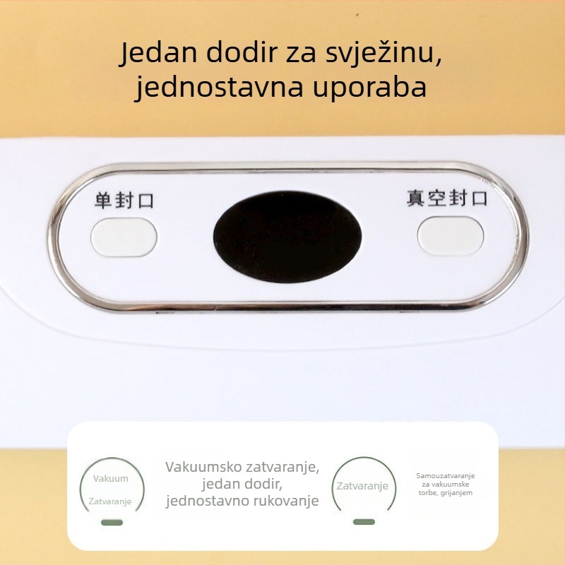 Kućni vakuumski zatvarač – automatski, 120W, 110/220V, model Sj-618, ABS kućište, kapacitet <500 ml