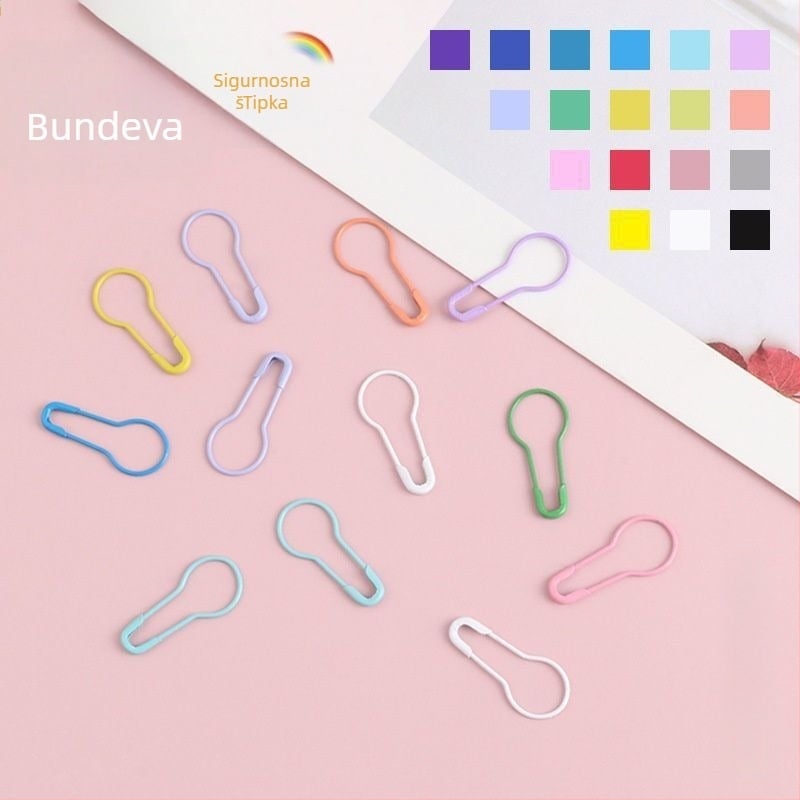 Iglice za odjeću s oblikom tikve za diskretnu fiksaciju ovratnika i grudnih oznaka — moderni stil