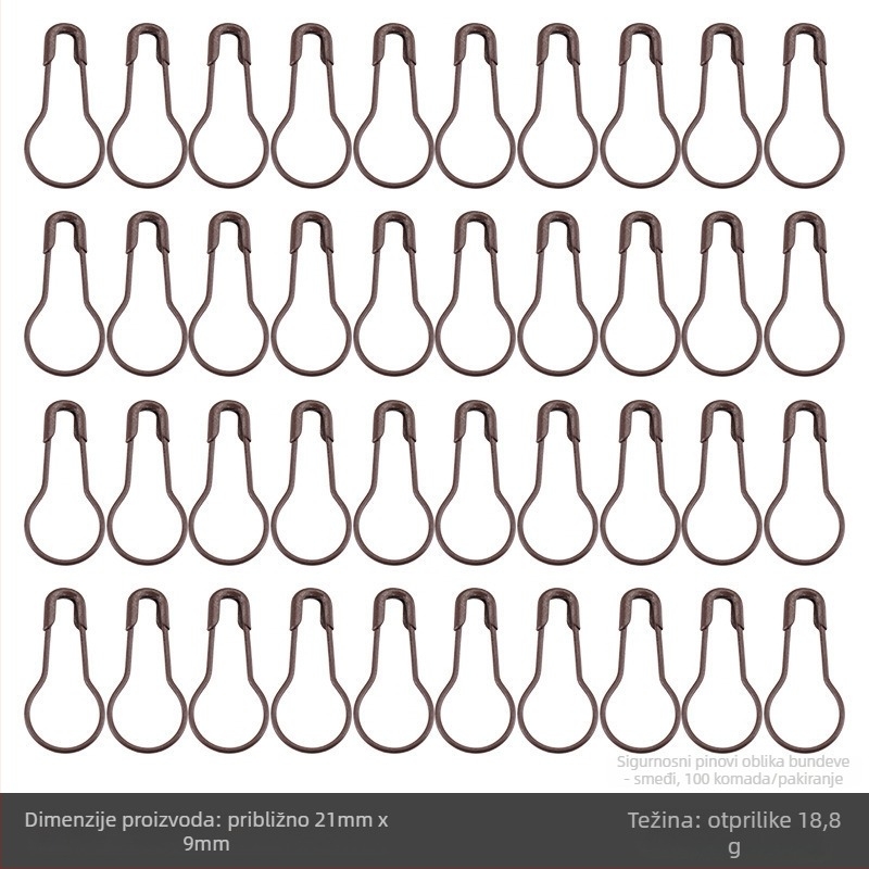 Iglice za odjeću s oblikom tikve za diskretnu fiksaciju ovratnika i grudnih oznaka — moderni stil