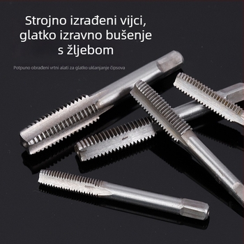 Treba mi pojašnjenje: želite li koristiti uobičajene tehničke termine za svaki jezik (češće s engleskim posuđenicama poput tap, die, hand wrench) ili potpuno lokalizirane prijevode za svaki jezik?