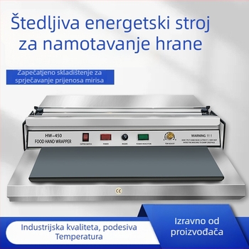 Nerđajući čelični ručni stroj za brtvljenje pakiranja za kutije i zdjele – kućna i tvornička upotreba