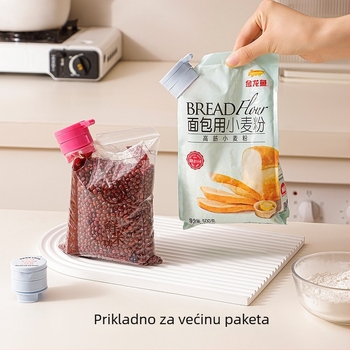 Klip za zatvaranje kuhinje – kružni brtveni klip, klip za očuvanje hrane, Leiwei, moderni minimalistički stil