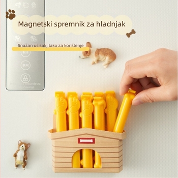 Time Machine Klip za zatvaranje hrane, Klip za zatvaranje snacka, Mliječni prah i čaj, Paket 10, Kućna upotreba