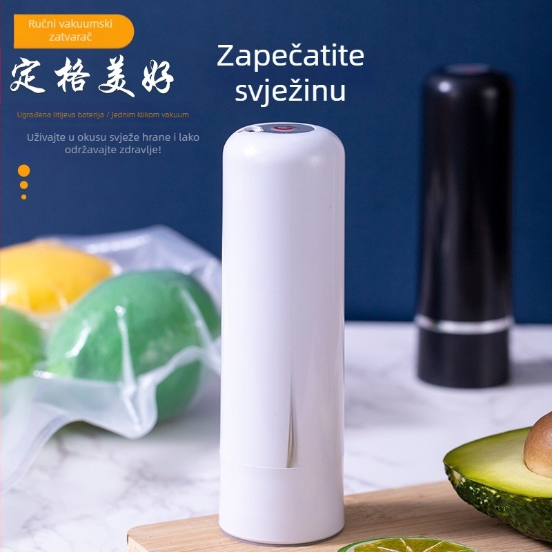 Vakuumska zapremljivač naprava, ručna, punjiva, model SL-01, kapacitet <500 ml, snaga 5W, napon 5V, materijal plastika