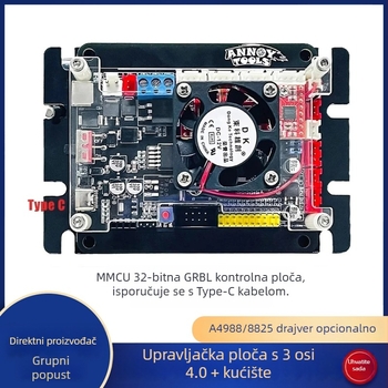 Kompaktni CNC stroj za graviranje s USB 3-os GRBL offline kontrolnom pločom