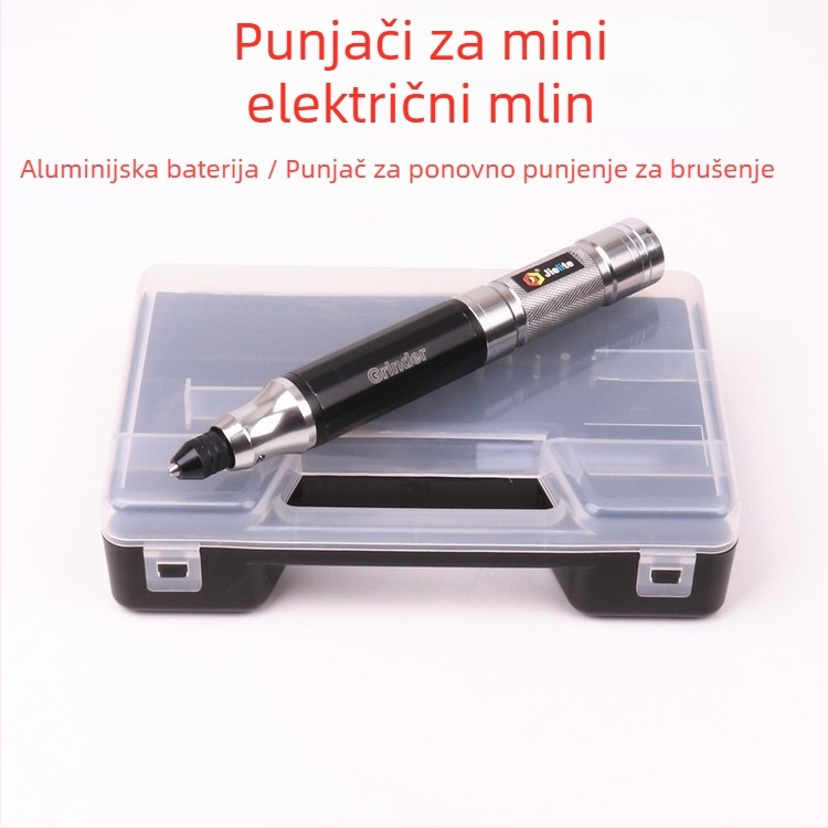 Gerrit Bežični ručni alat za brušenje, graviranje i poliranje – 3.6V, 0.5kg, punjiva litij-ionska baterija, priložena glava za brušenje, pogodno za kalupe/metal/kamenu