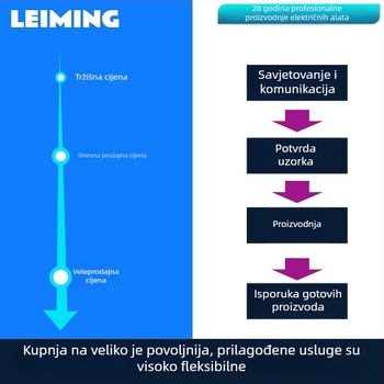 Leiming 160W električni stroj za graviranje za obradu drveta i poliranje kamena, kompaktna ručna brusilica
