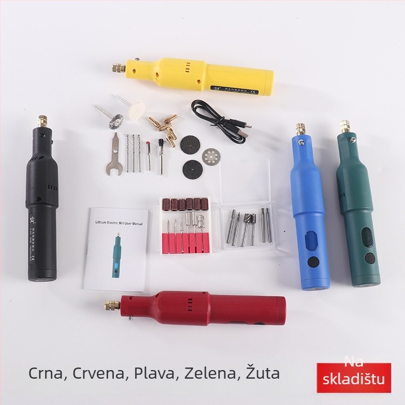 Ručni alat za brušenje i rezanje nefrita, mini kompaktna električna brusilica, punjiva litij baterija, ulaz 220V, težina 0,38 kg