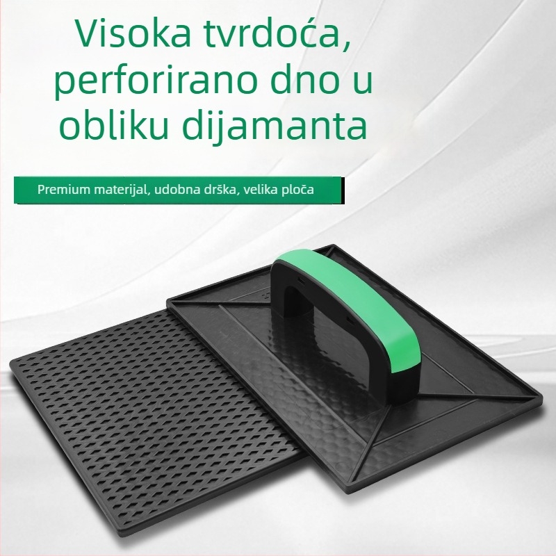 Špatula za žbukanje od tvrde plastike, horizontalna, model ravne oštrice, japanska marka, alat za žbukanje i cement