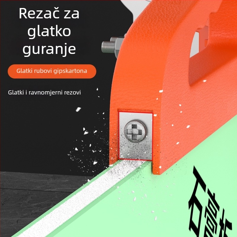 Cassilo Rezač za gips-kartonske ploče — ručni pogon, visoka preciznost, prijenosno, sklopivo