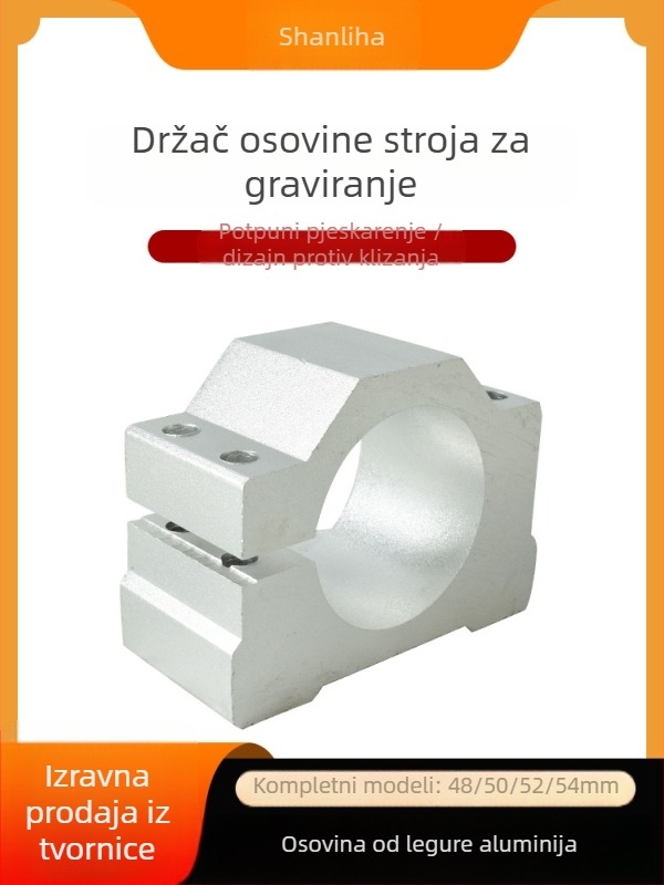 Pribor za stroj za graviranje - držač vretena motora, držač motora, držač vretena