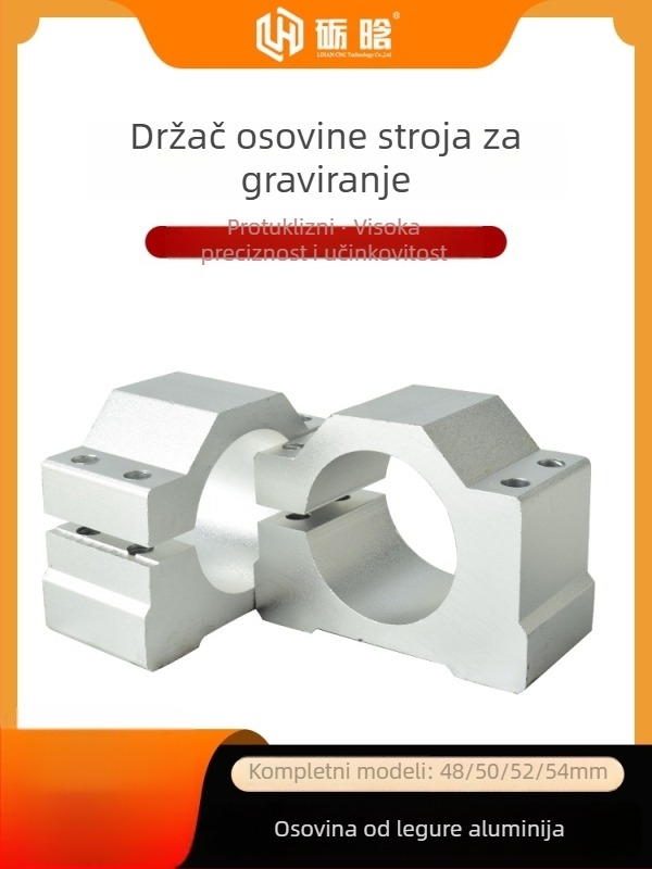 Pribor za stroj za graviranje - držač vretena motora, držač motora, držač vretena