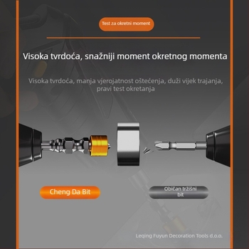 S2 magnetni križni odvijač s magnetskim prstenom, protuklizni dizajn, 20 g