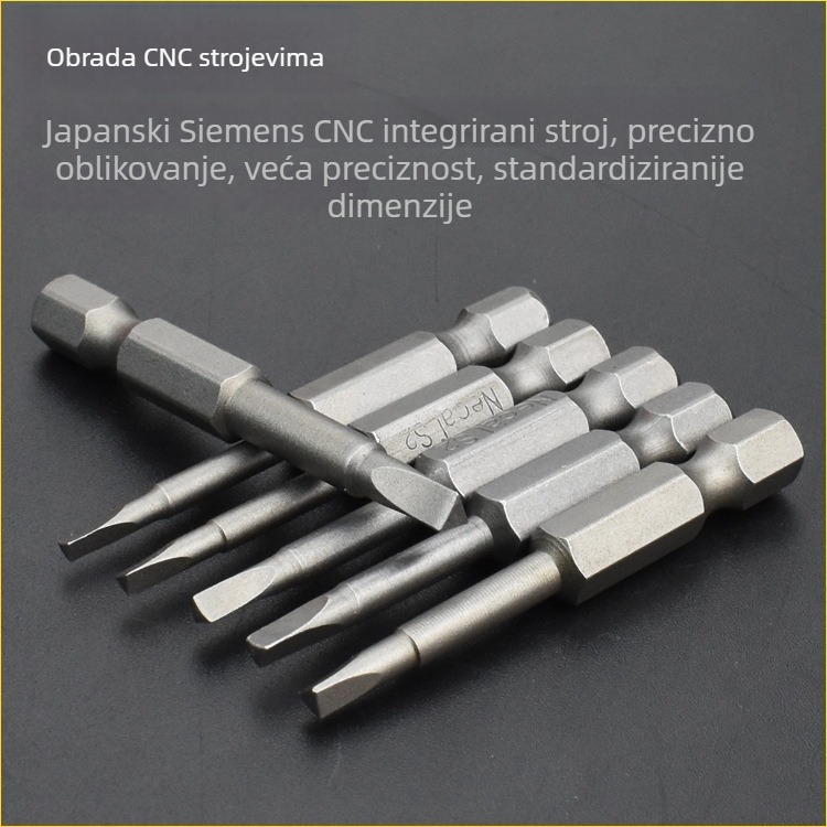 Trokutasti odvijački bit | S2 alatni čelik, Necal/NIGO, TA18-46