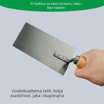Špatula za žbukanje s dugačkom drškom za postavljanje pločica i zidarske radove — Gold Front