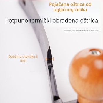 Woodworking broach – planer od karbonskog čelika za obradu drveta i završne radove