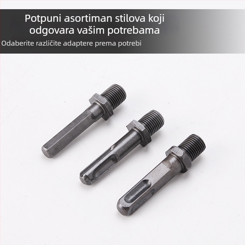 Adapter za pretvorbu bušilice-udarne u bušilicu sa spojnim štapom