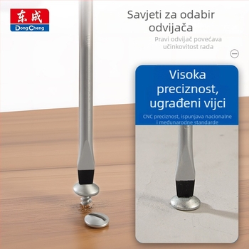Industrijski magnetski set odvijača s Cr-Mo legurom (krstasti i ravni nastavci) – uključuje kompletan set nastavaka