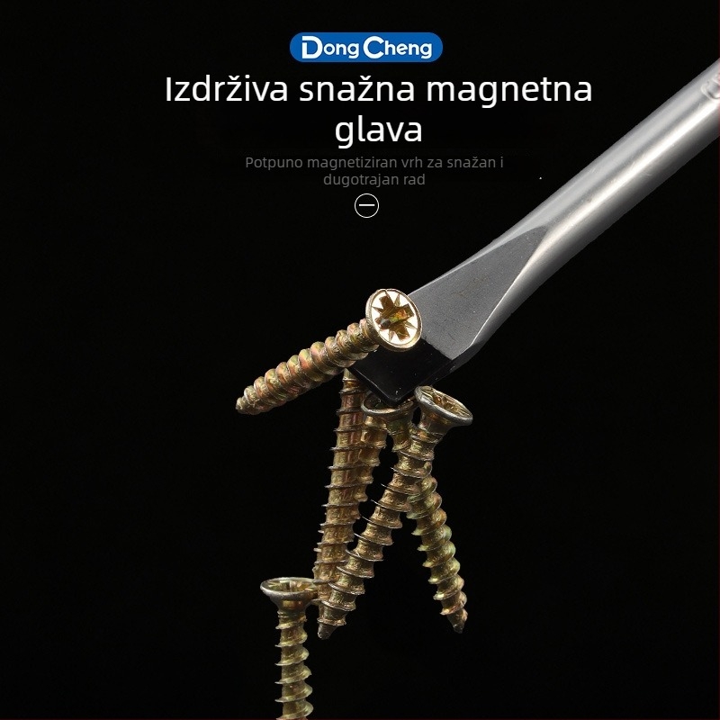 Industrijski magnetski set odvijača s Cr-Mo legurom (krstasti i ravni nastavci) – uključuje kompletan set nastavaka