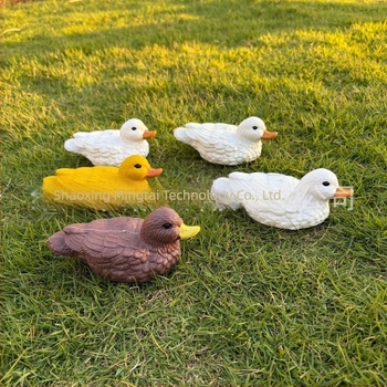 Plutajuća ukrasna patka za vrt i ribnjak – PE materijal, kineski stil, dekor vodnog pejzaža